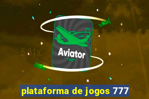 plataforma de jogos 777